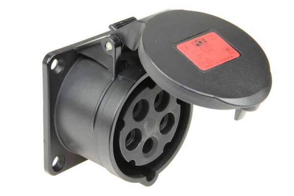 Panel socket Midnight 16A 5p 6h