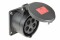 Panel socket Midnight 16A 5p 6h