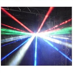 LED Shell Light - RGBW DMX Derby Flowereffekt /...