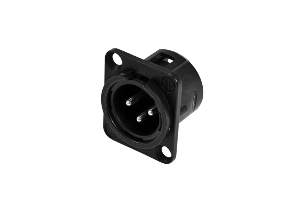 XLR mounting plug 3pin NC3MDL-1-BAG