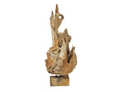 Natural wood sculpture 160cm