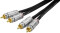 Audiokabel Stereo, Cinch/Cinch, 1.5m