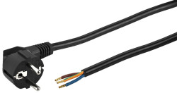 Netzkabel Schuko auf Litzen