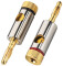 LS-Bananenstecker-Paar Mix rot-schwarz d:6.5mm