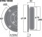 Hifi-Dome-Tweeter, 100 Wmax, 8 Ohm