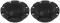 Hochtoenerpaar, Dome-Tweeter-Paar, 60 W, 4 Ohm