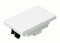 FLF Montageplatte 63x38mm Blindplatte, weiss