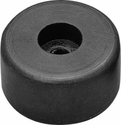 Gummifuss rund 38 mm x 20 mm,1 Stueck