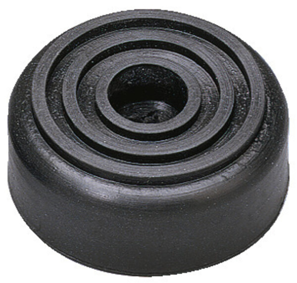 Gummifuss rund 38 mm x 15 mm, 1 Stueck