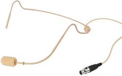 Kopfbuegelmikrofon, Niere 50-18000 Hz Mini XLR