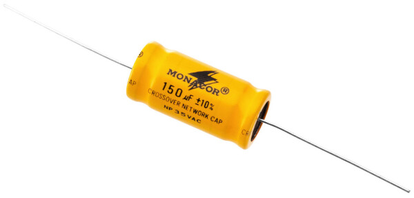 Bipolare Elektrolytkondensatoren 150 uF, 2 Stk.