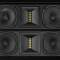 IMG STAGELINE PA-Lautsprecher-Array, aktiv, DSP, schwarz