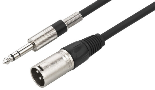 Linekabel 2m 1xXLR m 6.3mm m HIGH QUALITY FLEXIBLE