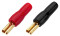 Flachstecker, 10xrot+10xschwarz Kontakt 2.8mm