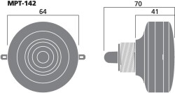 Piezo-Hochtoener