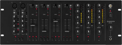 6-Kanal Stereo Mischpult 3 Zonen 2xMik 4xAudio