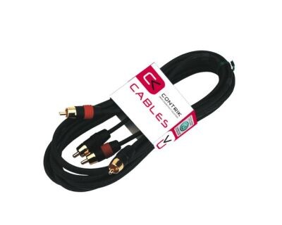 10m Siamkabel mit 2 x Cinch