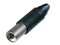 3 pol. male und female XLR Kabelsteckverbinder