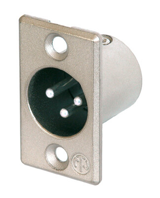Chassisstecker 3polig NI,SI
