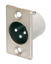 Chassisstecker 3polig NI,SI