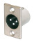 Chassisstecker 3polig NI,SI