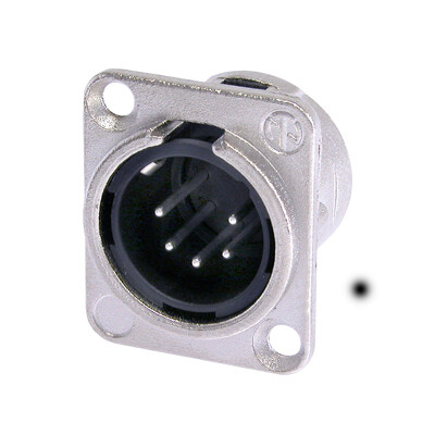 Chassisstecker 5pol. Loetversion neu NI,SI