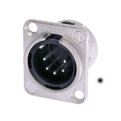 Chassisstecker 5pol. Loetversion neu NI,SI