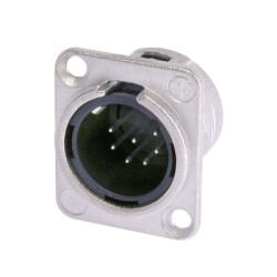 Chassisstecker 7pol. Loetversion neu NI,SI