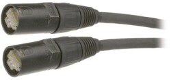 1m Patchkabel Etherflex CAT5e, sw, konfekt.