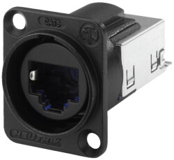 etherCON CAT6 Einbaubuchse