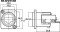 etherCON CAT6 Einbaubuchse