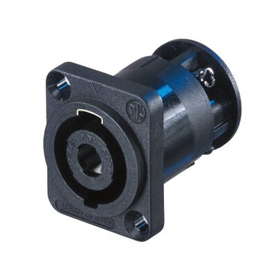 Speakon Einbaustecker 4pol. zum verschrauben