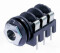 M-Line Klinkenbuchse 6.35mm, stereo, schaltbar
