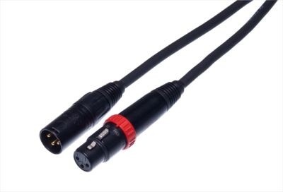 Mic.-Kabel konf. FXS-B,MX-B Tuellen schwarz sym.