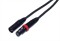 Mic.-Kabel konf. FXS-B,MX-B Tuellen schwarz sym.