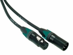 Mic.-Kabel konf. 6m XLR,XLR Tuellen gruen sym.