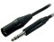 Contrik - Mik.-Kabel 10m 1xNC3MXX-BAG,NP3X-BAG Tuelle - NMK10MP3-BL