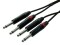 3m Siamkabel mit 4 x NP2X-BAG