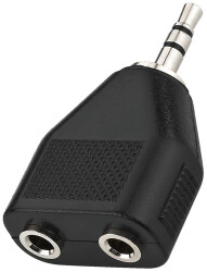 Y-Adapter 3.5mm fuer 2 Kopfhoerer