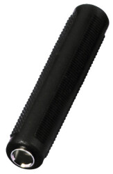 Kupplung 2x6.3mm Klinkenbuchse mono/stereo