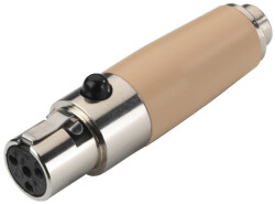 Mini XLR-Adapter 2.5mm f - miniXLR 4p f