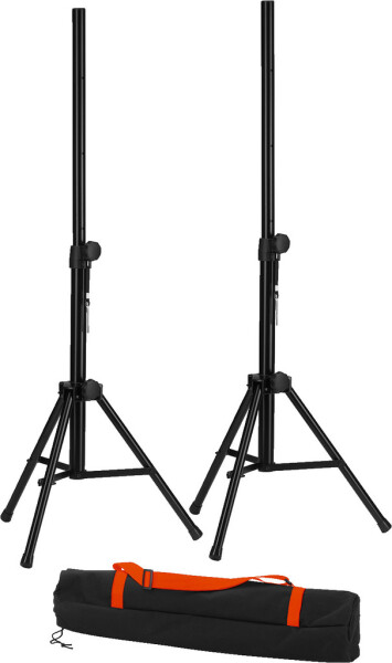 LS-boxen-Stativ-Set Stahl 92-137cm, D35mm 40g