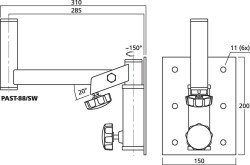 PA-Boxenwandhalter
