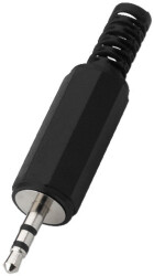 MONACOR Stereo-Klinkenstecker, 2.5mm