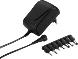 Schaltnetzgeraet 1,5 A, 7 Steckadapter