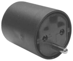 Adapter Schuko-Kupl. auf CH-Stecker, 3 Pol