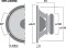 High-Quality-Hi-Fi-Tieftöner, 100 Wrms, 8 Ohm