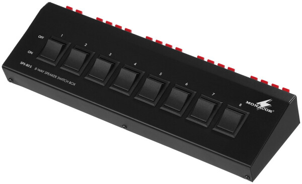 LS-Schaltpult 300W 8 Lautsprecherpaaren
