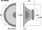 Universal-Breitbandlautsprecher, 8 Wrms, 8 Ohm