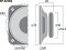 Universallautsprecher, 3 Wrms / 5 Wmax, 4 Ohm